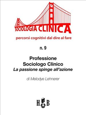 cover image of Professione sociologo clinico